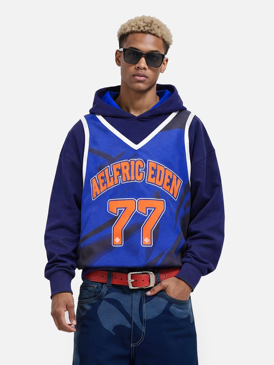 Aelfric Eden 77 Layered Jersey Hoodie