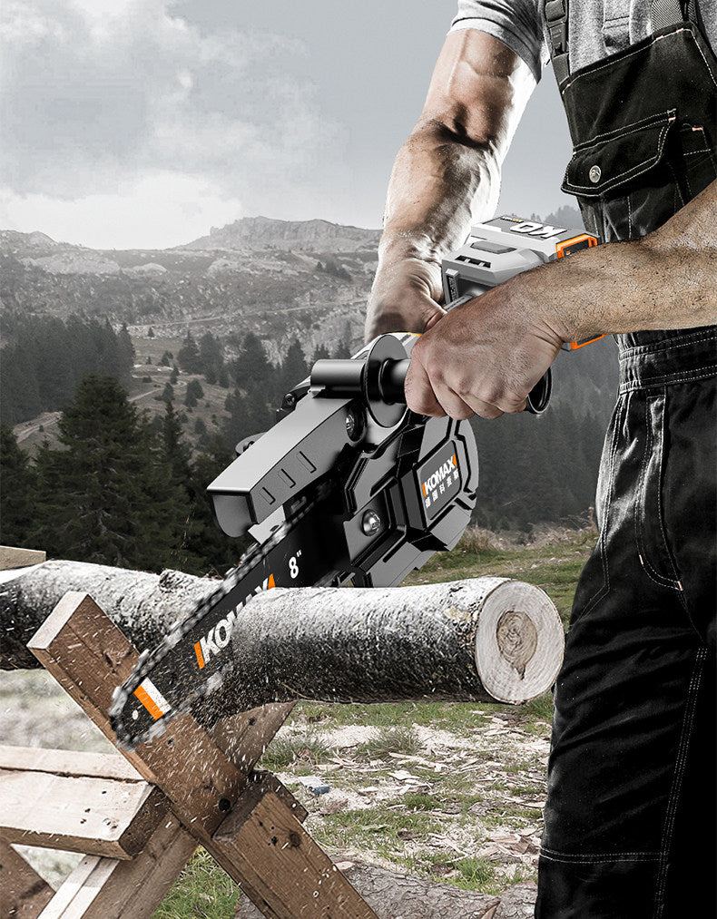 나무 자르는 충전식 가정용 무선 미니 전기톱 전기 체인톱 소형 전동톱 5.0ah 배터리