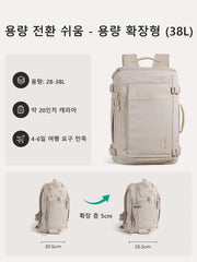【공장 부도, 눈물의 마지막 처분! 도와주세요!】38L ‘블랙홀급’ 백팩! 정리 전문가가 인정한 수납 효율 5배의 명품. 무중력 기술로 어깨 피로감은 ‘0’(제로)입니다!