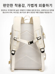 【공장 부도, 눈물의 마지막 처분! 도와주세요!】38L ‘블랙홀급’ 백팩! 정리 전문가가 인정한 수납 효율 5배의 명품. 무중력 기술로 어깨 피로감은 ‘0’(제로)입니다!