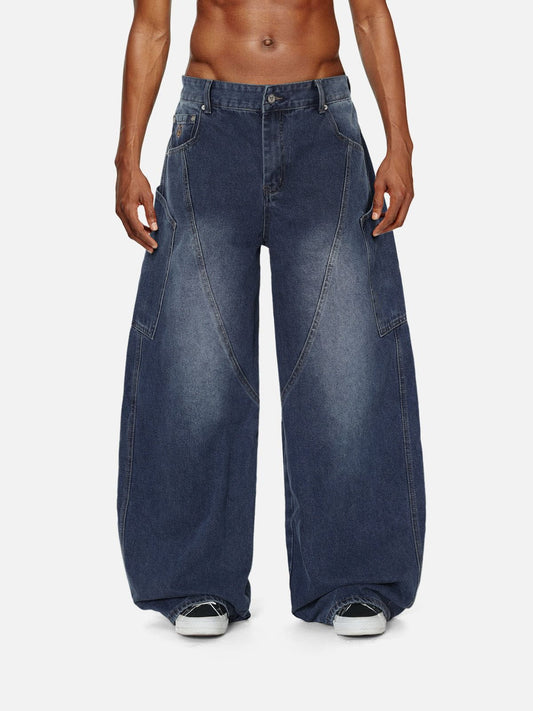 Aelfric Eden  Baggy Barrel Big Pocket Jeans