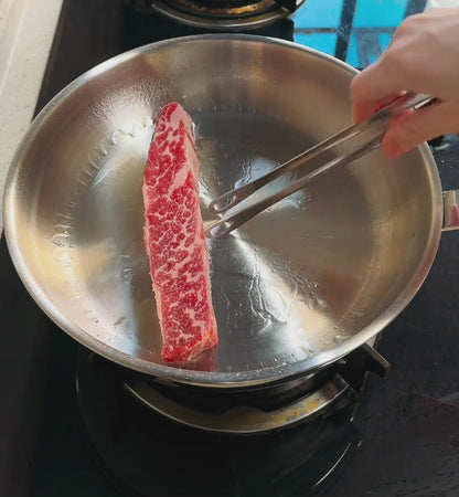 벌집구조 비점착 스테인리스 팬｜무코팅·무연기·유해물질 없음｜건강조리!